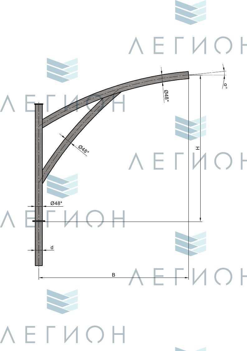 К70-1,0-1,0-1-1 кронштейн однорожковый