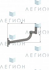 К41-0,4-0,8-12-5 кронштейн однорожковый