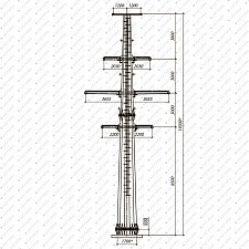 Многогранная опора УМ110-4