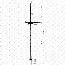 Многогранная опора ПМ110-1 ф.1