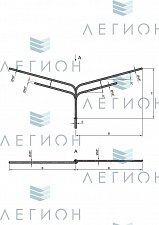 К10-2,0-2,0-1-1 кронштейн четырехрожковый